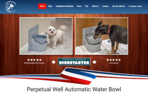 automatic dog waterer